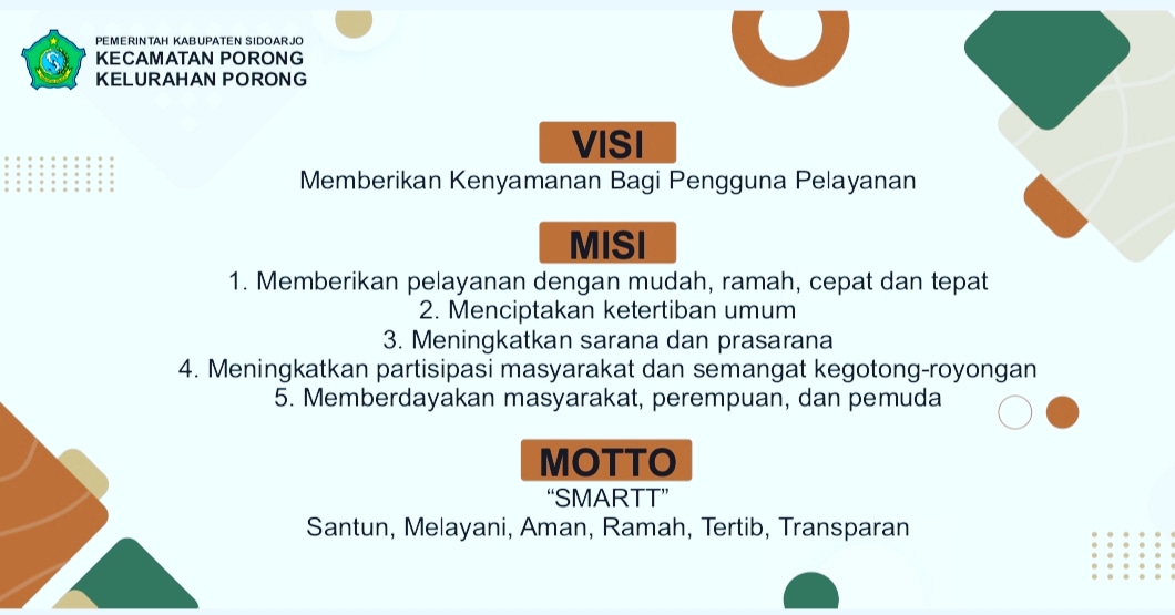 Visi, Misi dan Motto